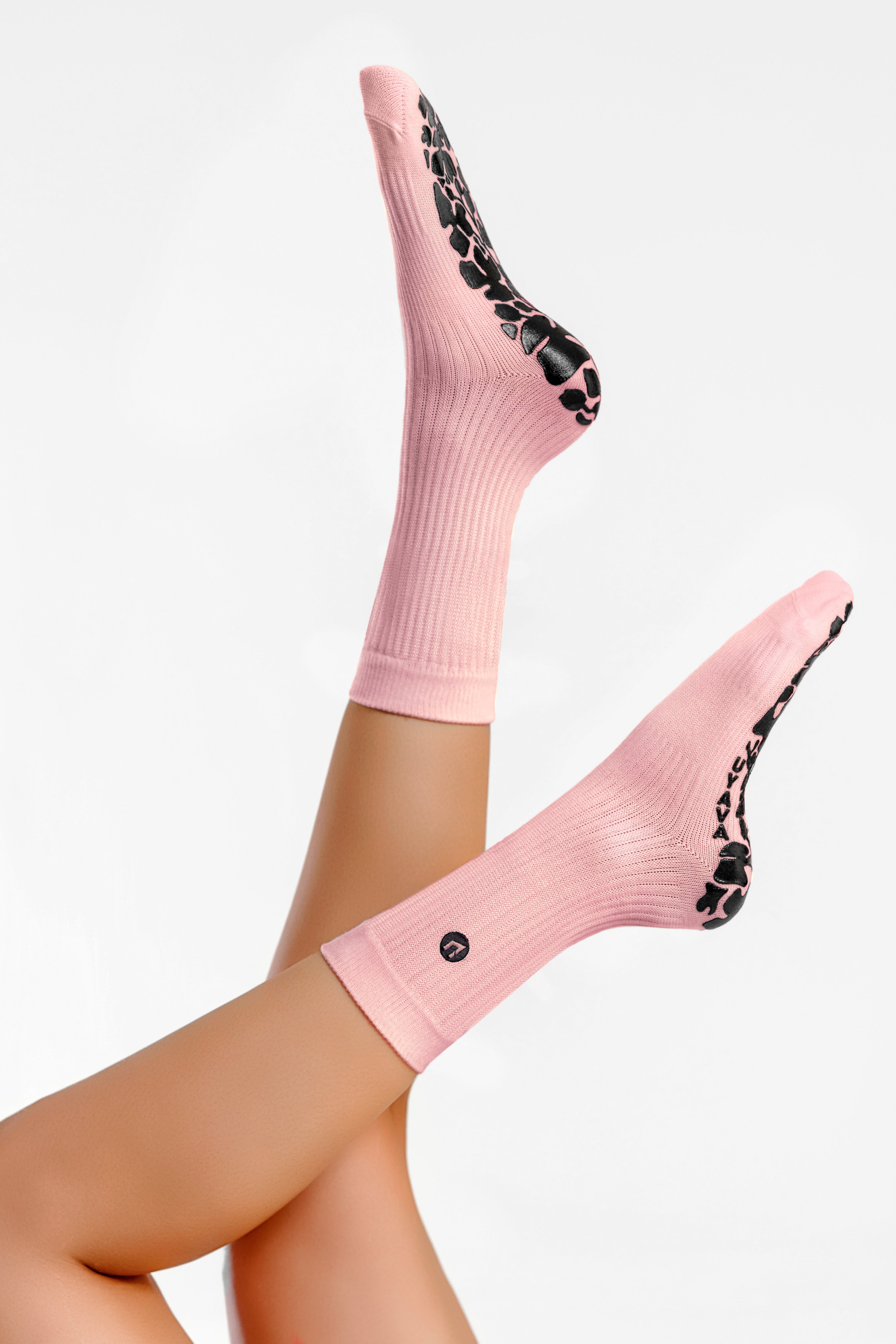 Pastel Grip Crew Socks